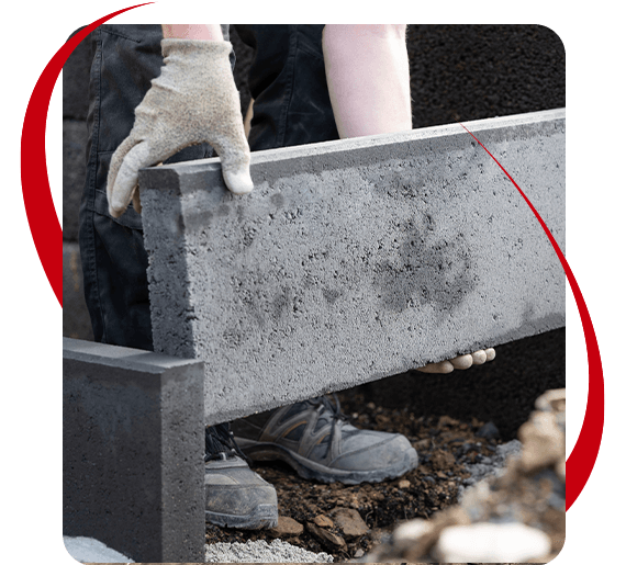 K szegélykő, süllyesztett szegélykő, kerti szegélykő, kiemelt szegélykő, Budapest, Körmend